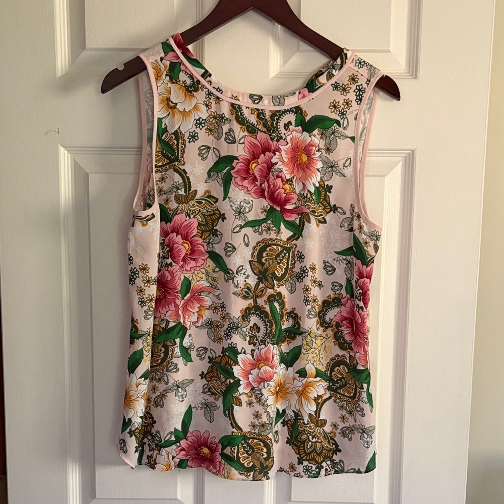 Loft Floral Sleeveless Top